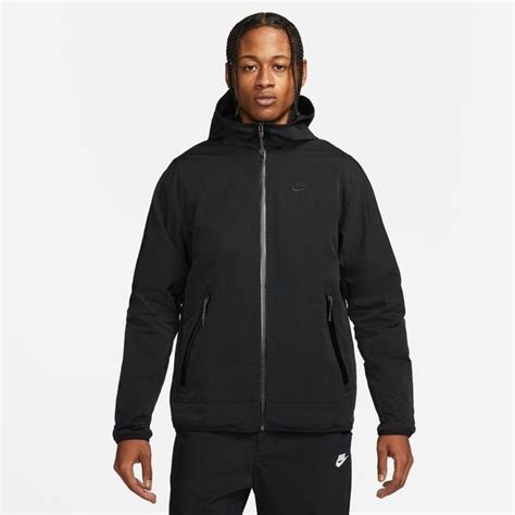 nike nsw jacke schwarz|Nike NSW Woven Toile Land WR Hooded Jacket .